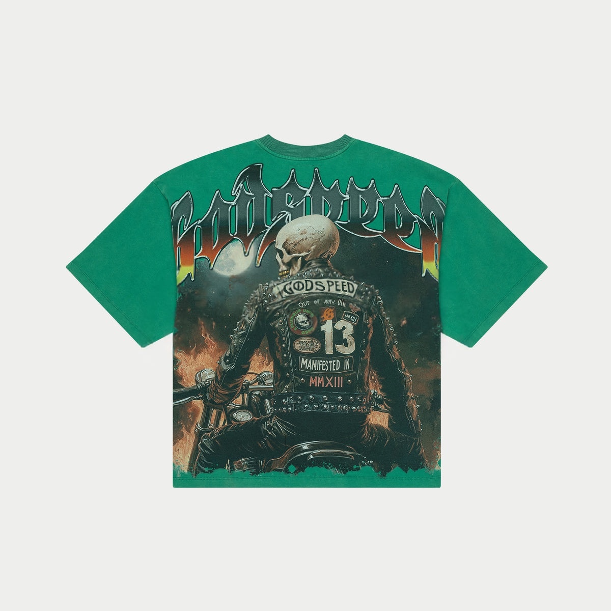 GODSPEED BIKER NATION ( SHAMROCK)