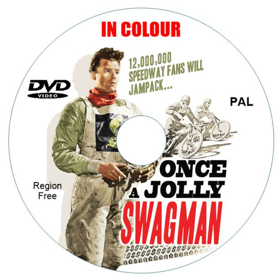 Once a Jolly Swagman (1949) In Color. DVD