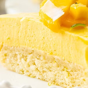 Mango Mousse cake