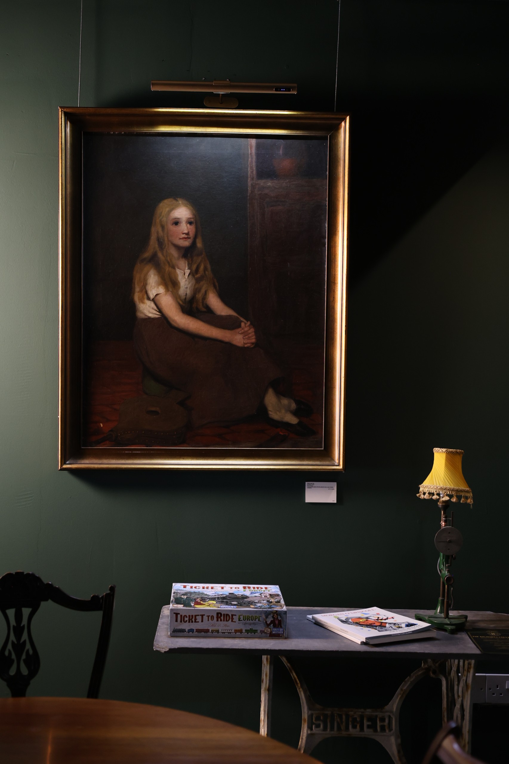 Scuola inglese (XIX) - Fanciulla