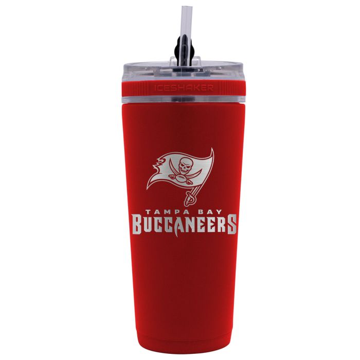 Tampa Bay Buccaneers Stainless Steel Flex Ice Shaker 26oz