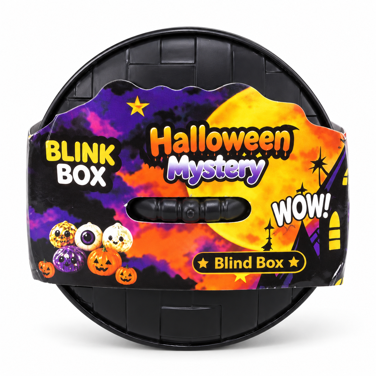 Halloween Mystery Squishy Blind Box - Black Container