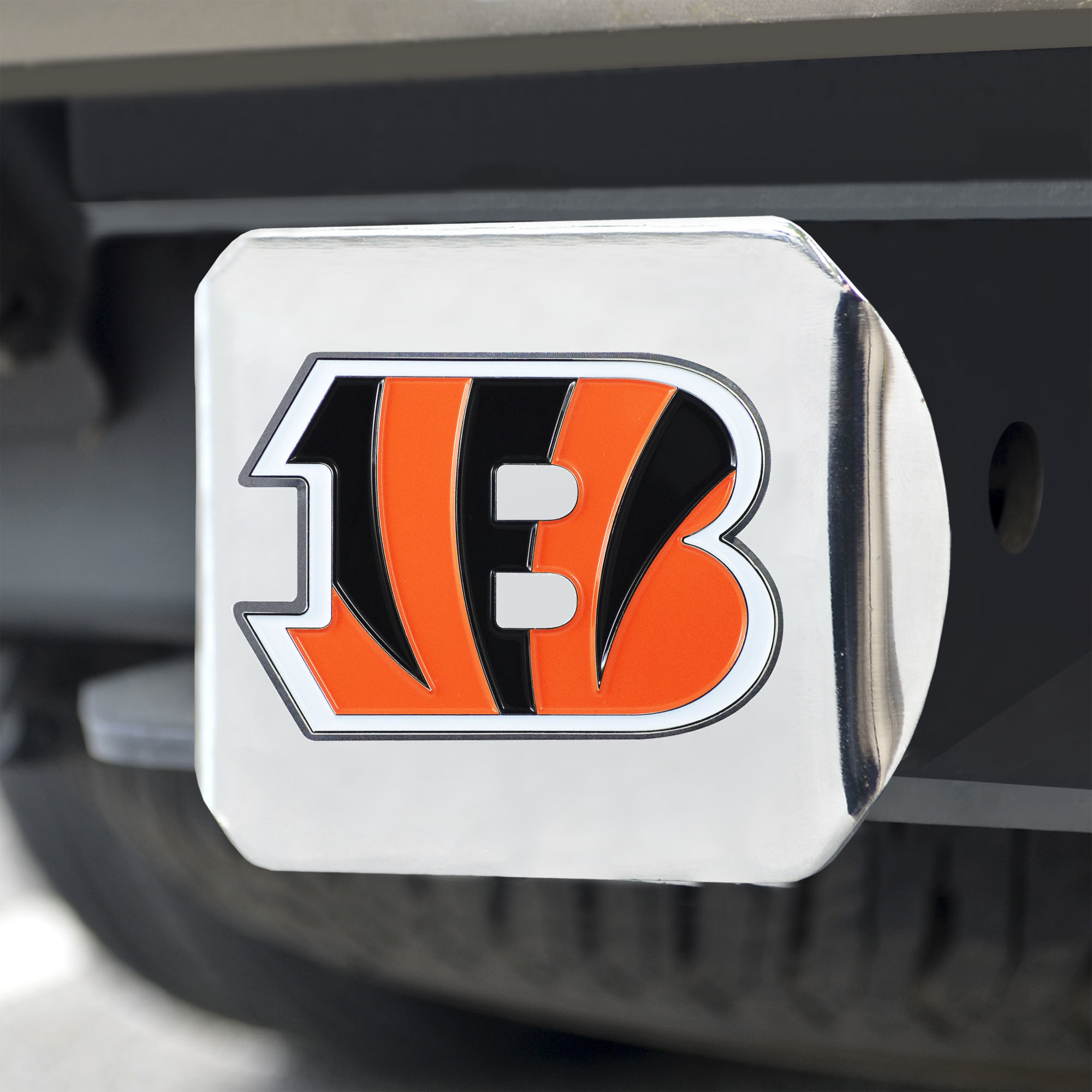 Cincinnati Bengals Chrome Hitch Cover