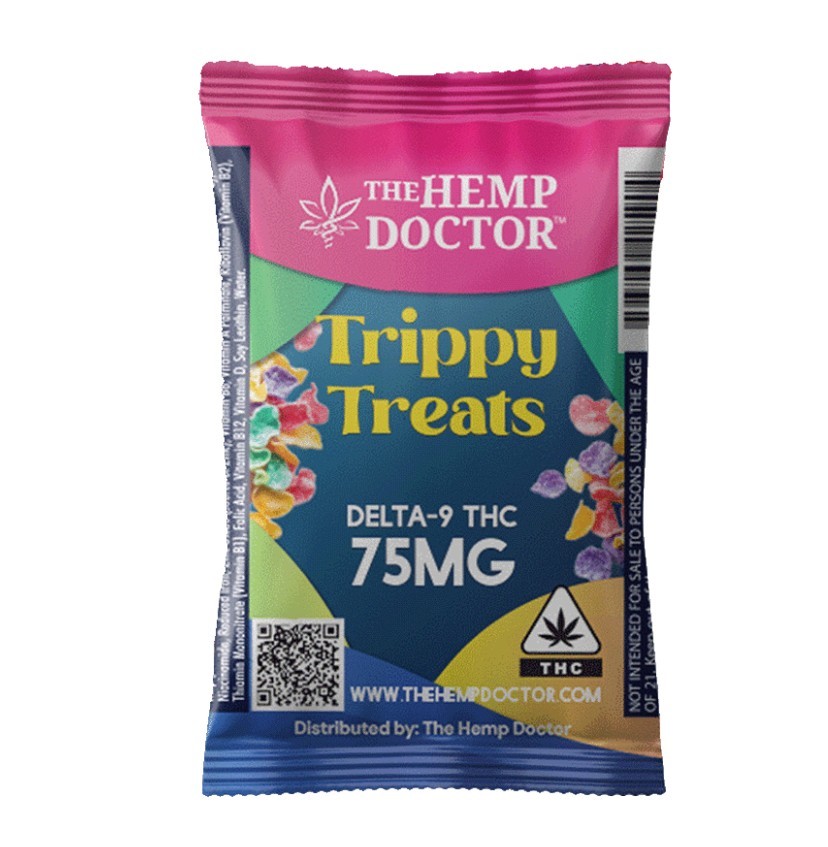 Trippy Treats 75mg ∆9 THC - Regular