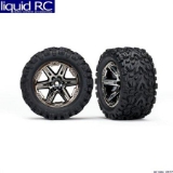 Traxxas 6773X Tires and Wheels - Assembled
