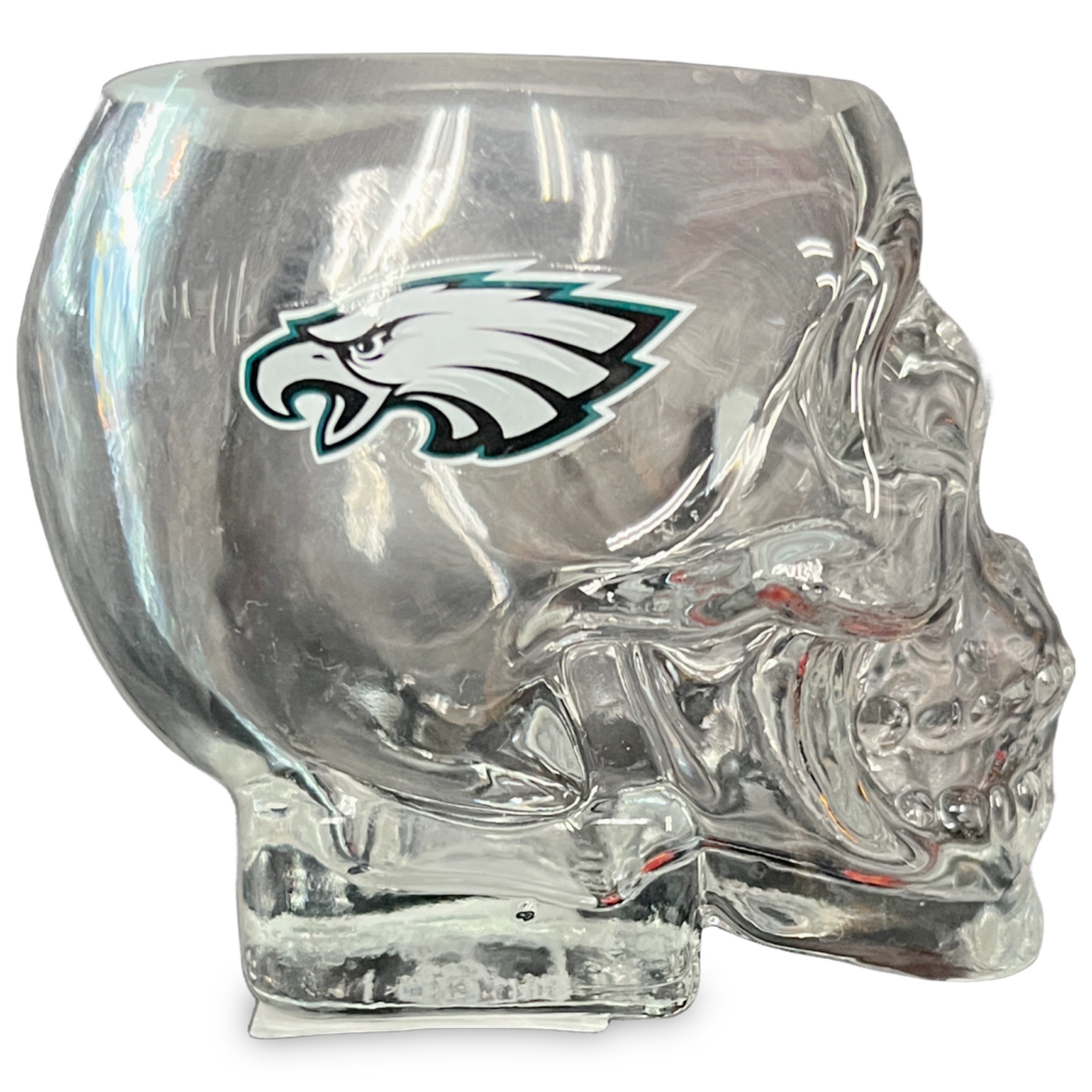 Philadelphia Eagles Skull Shaped Shot Glass