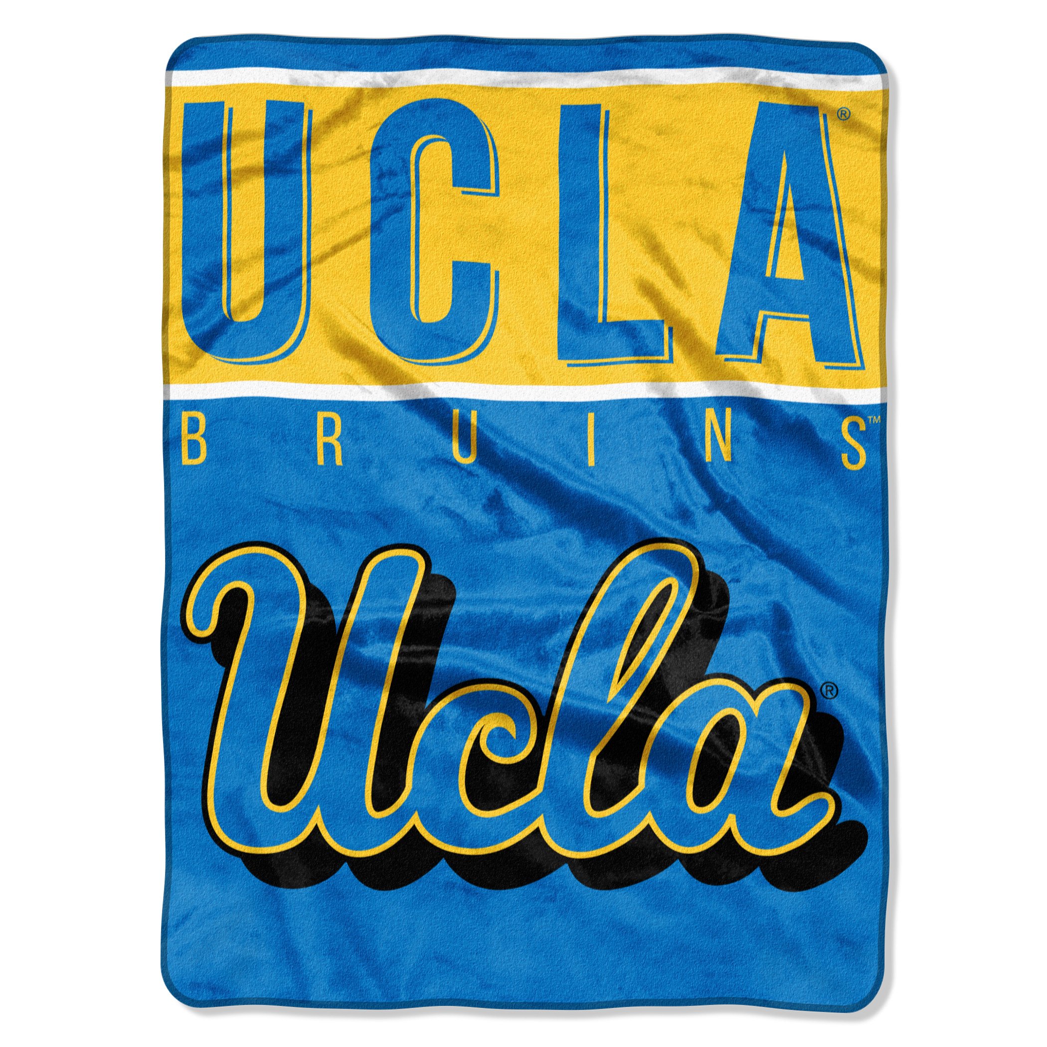 UCLA Bruins Raschel Basic Design Blanket 60x80"