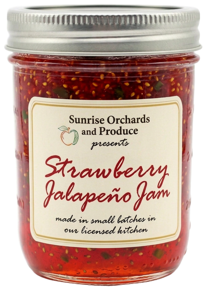 Confiture fraises et jalapeño