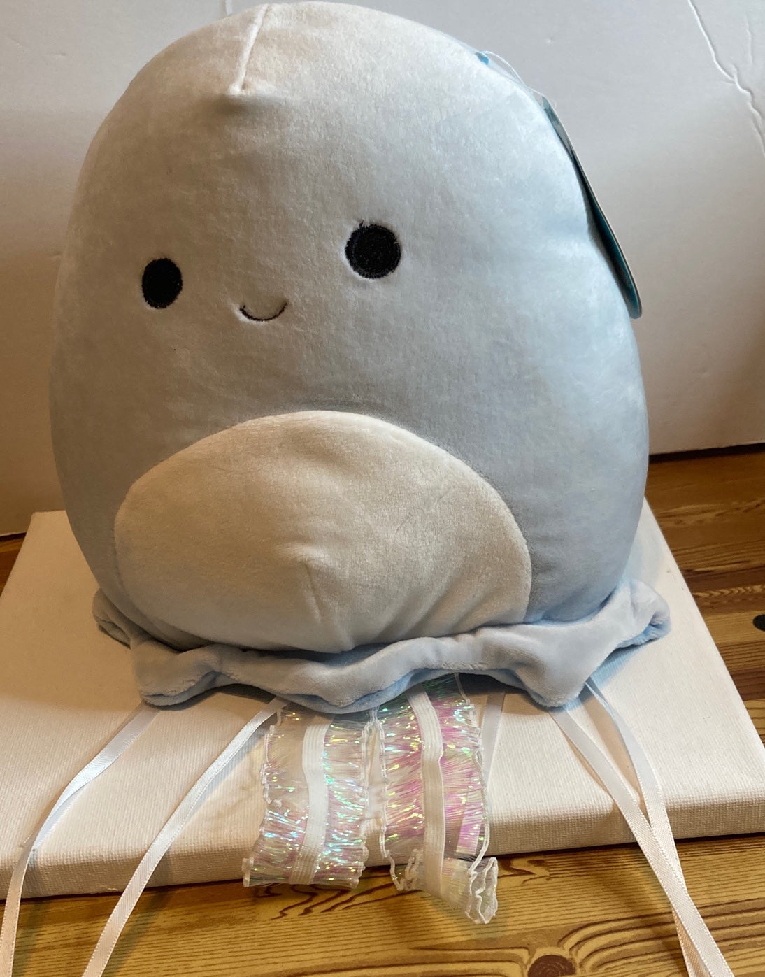 2019 Squishmallows Rare Blue Jarin Jellyfish Plush Toy Stuffed Animal