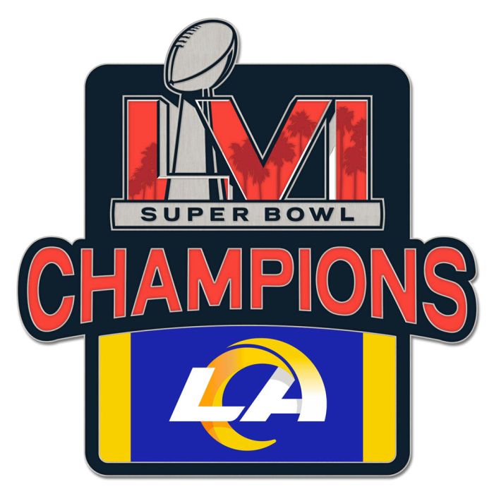 Los Angeles Rams Super Bowl LVI Champions Collectors Pin