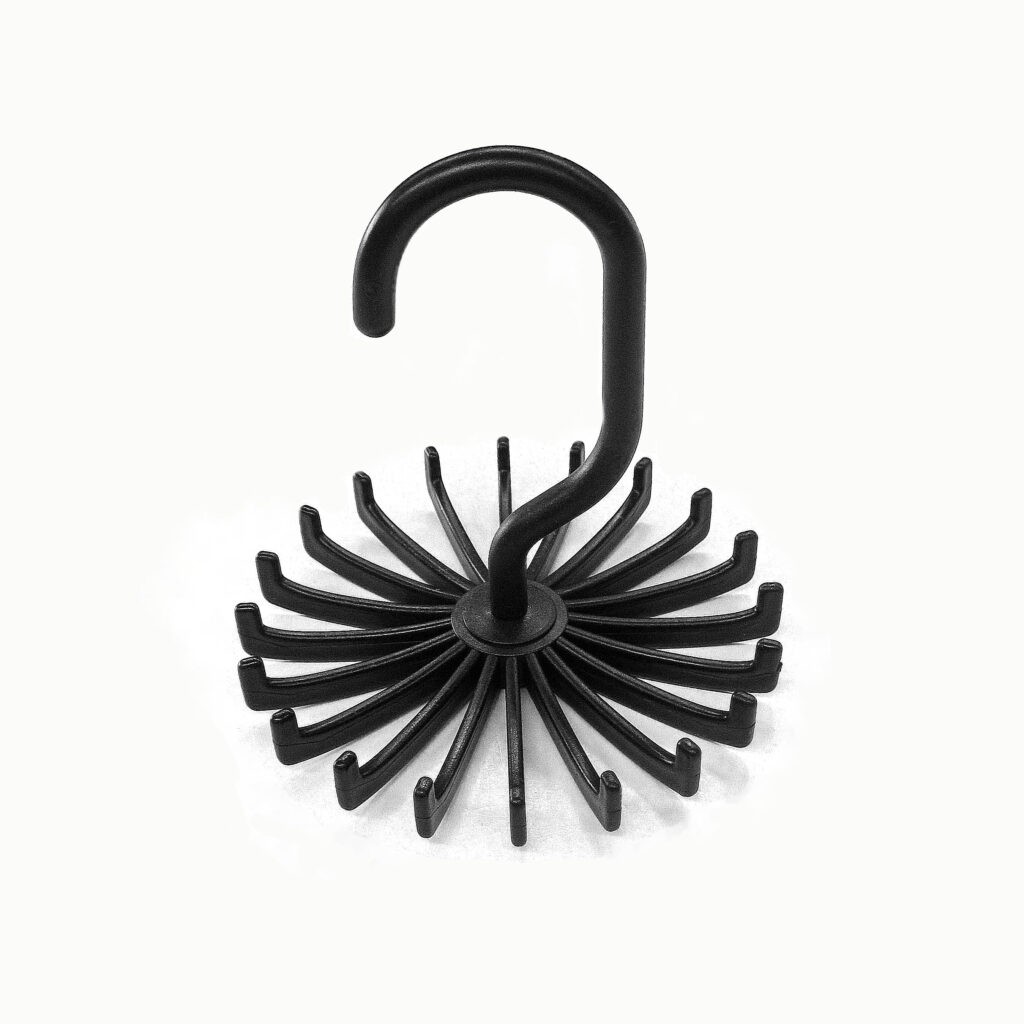 Twirl-A-Tie Tie Hanger - Black