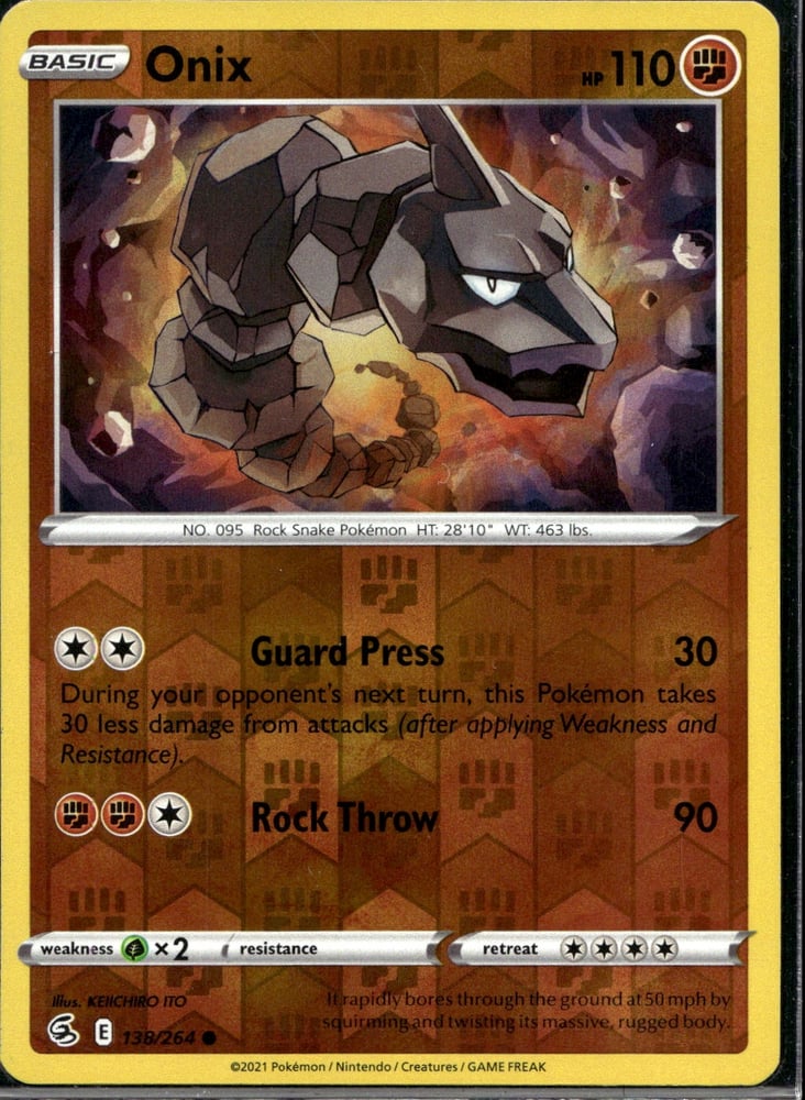 Onix - SWSH8 138/264