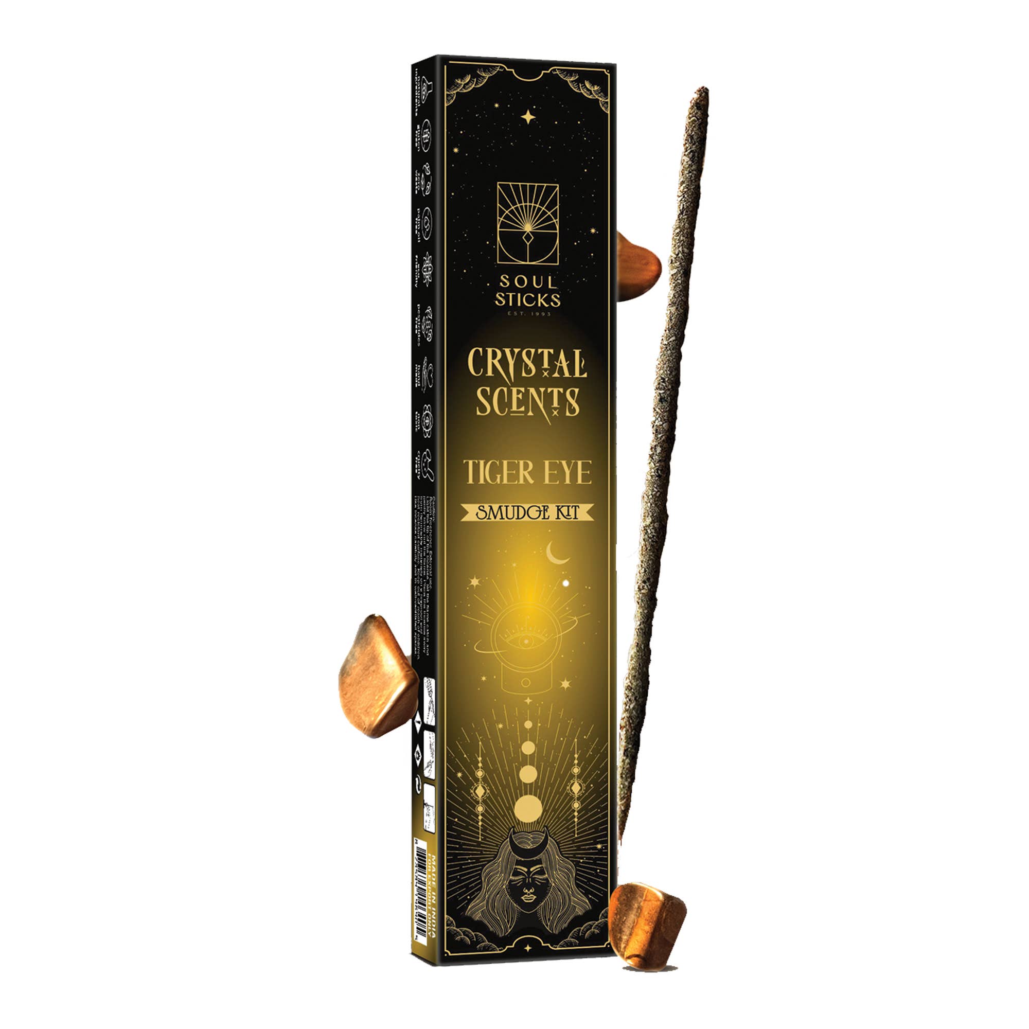 Design by Deekay - Tigers Eye Crystal Scents Incense