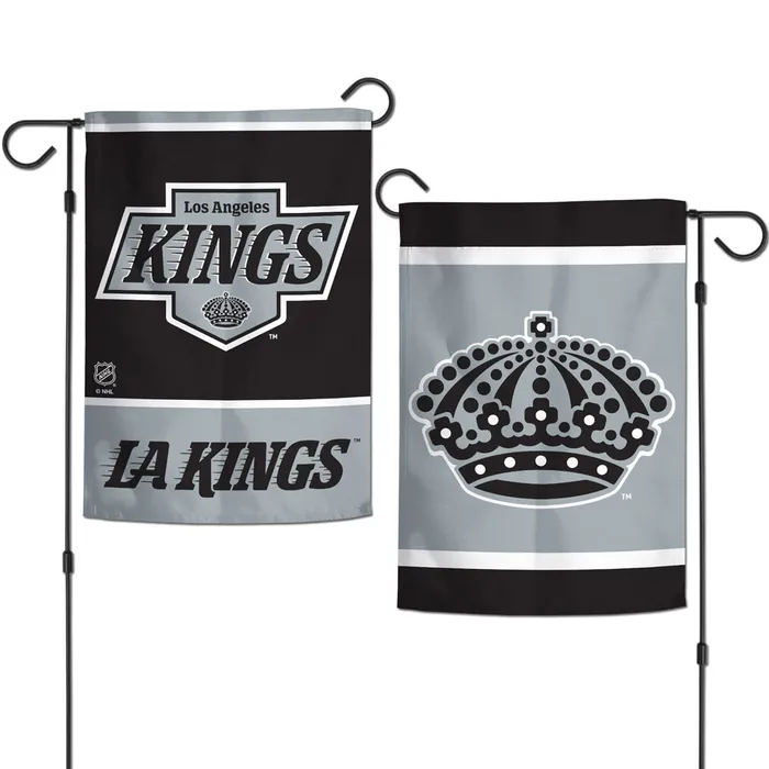 Los Angeles Kings Flag 2 Sided Garden Flag 12.5x18"