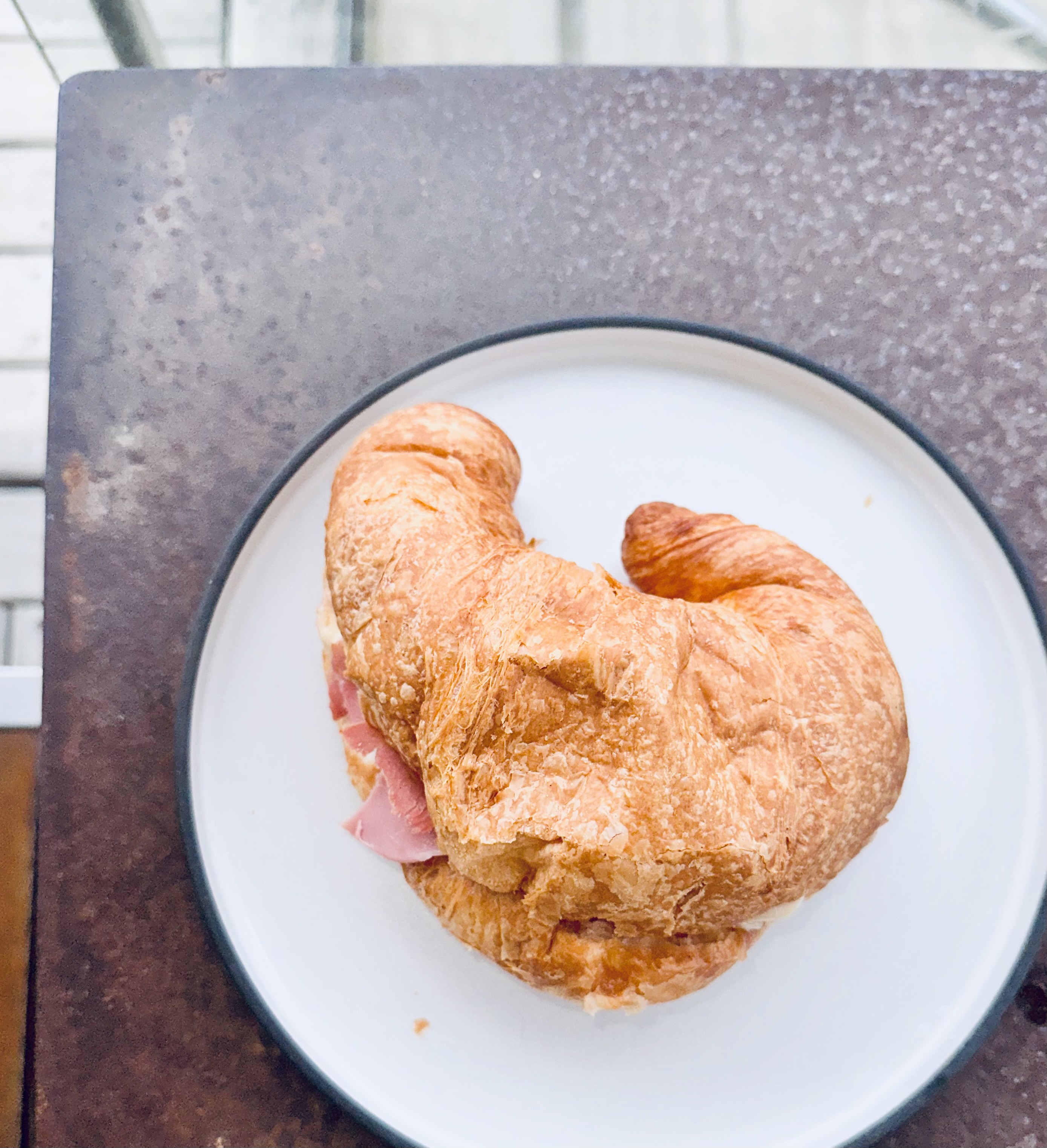 Loaded Ham & Cheese Croissant