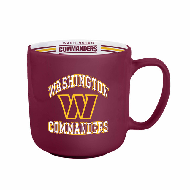 Washington Commanders Team Stripe Design Coffee Mug 15oz