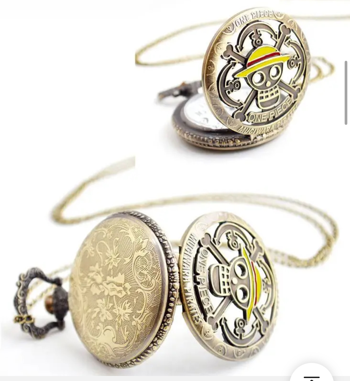 Anime One Piece Pocket Watch