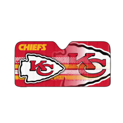 Kansas City Chiefs Auto Sun Shade 59x27"