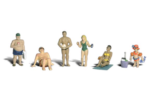 Woodland Scenics Sun Bathers HO scale