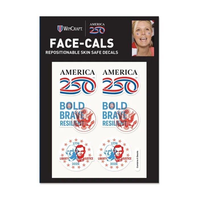 USA 250th Anniversary Face Cals