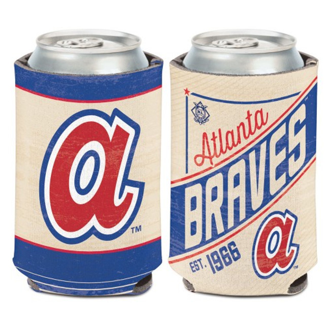 Atlanta Braves Vintage Can Cooler