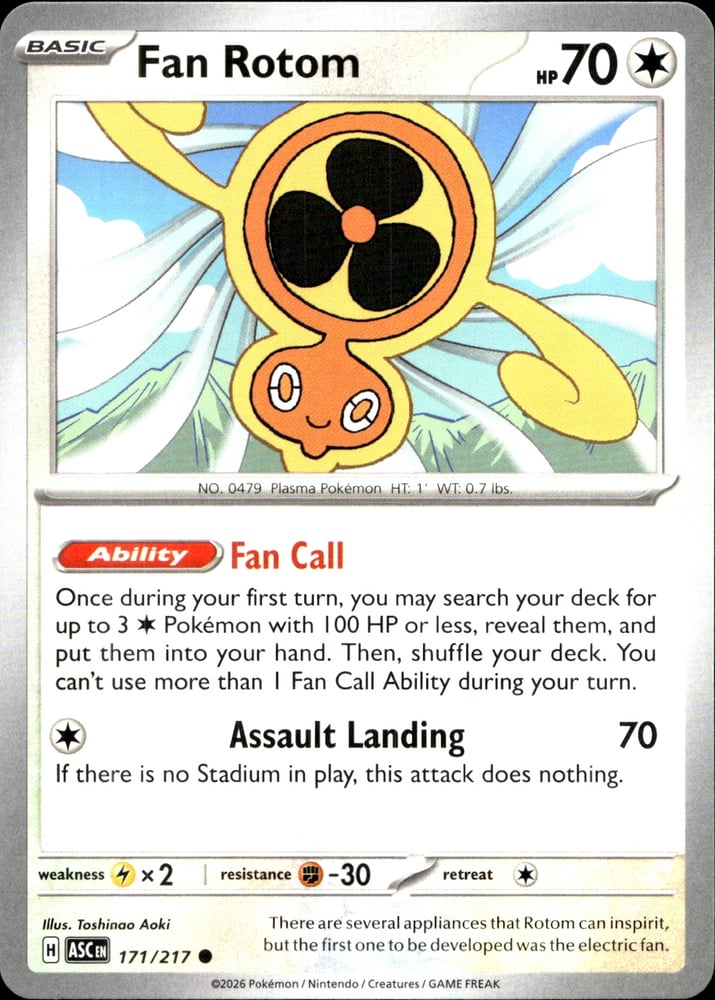 Fan Rotom - ME02.5 171/217