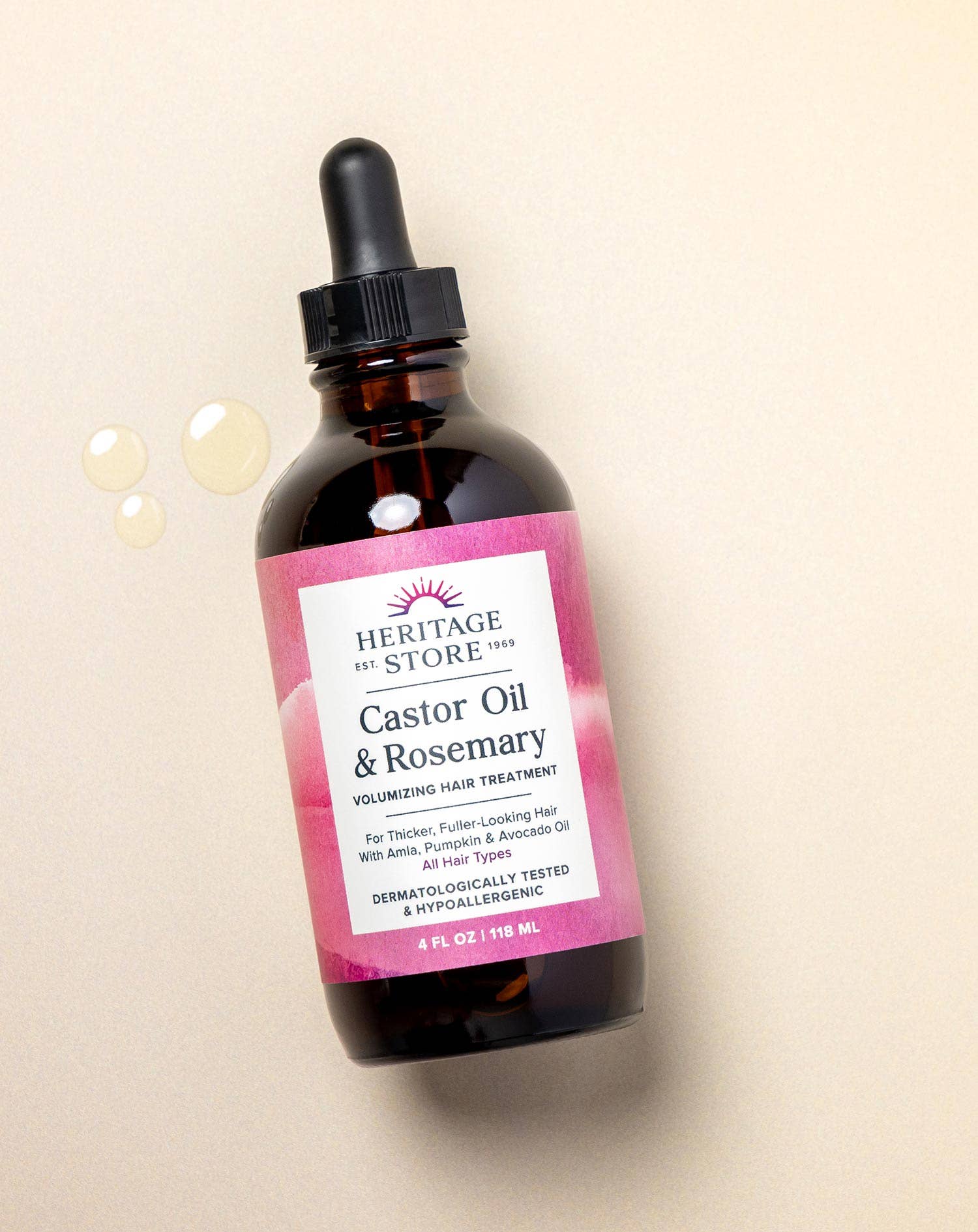 Castor Oil & Rosemary 4 oz
