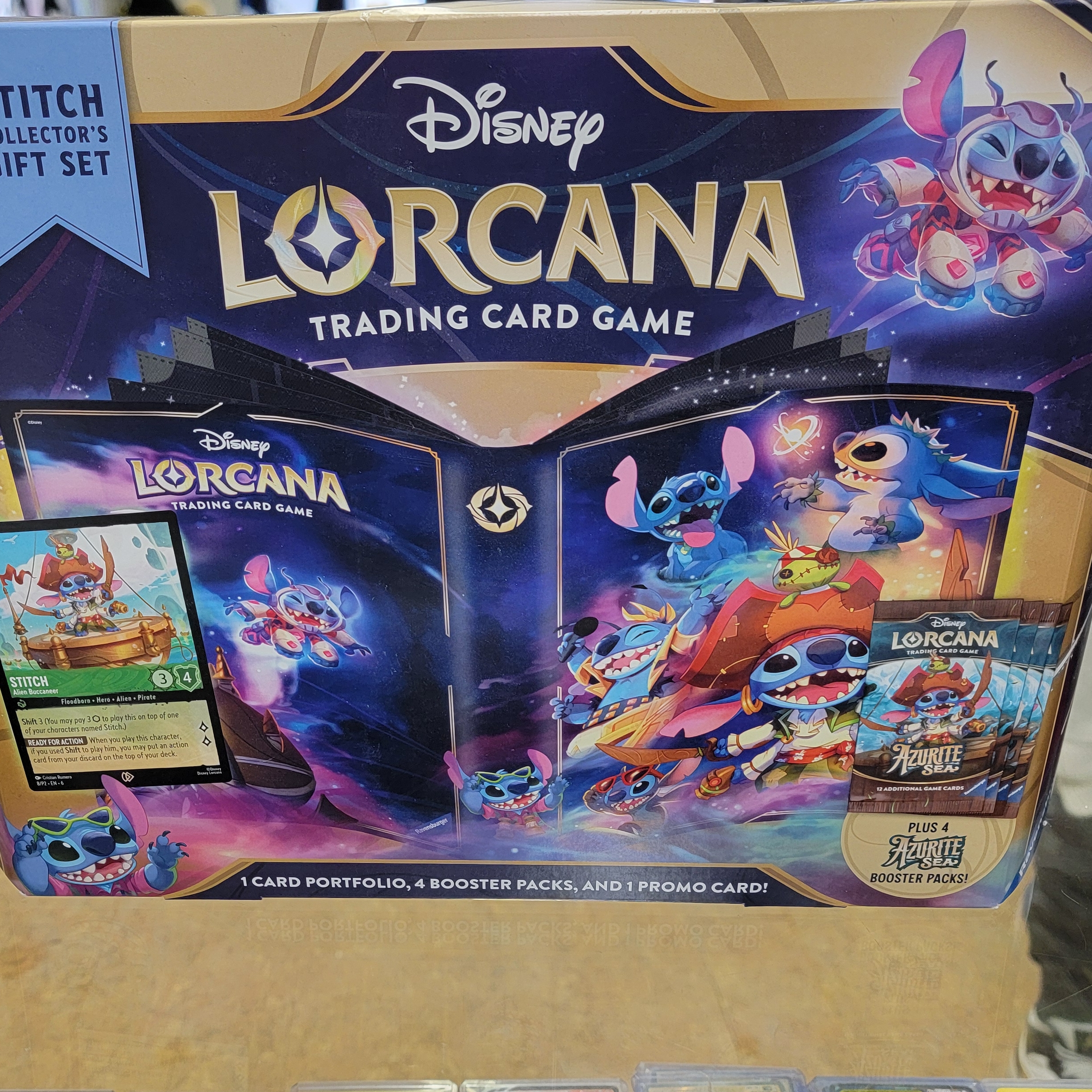 Lorcana Azure Sea Stitch Collectors Gift Set