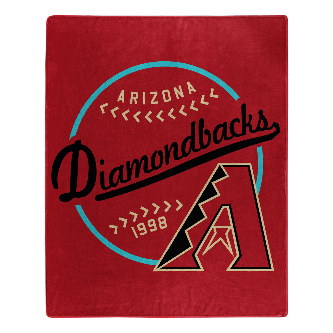 Arizona Diamondbacks Moonshot Design Raschel Blanket