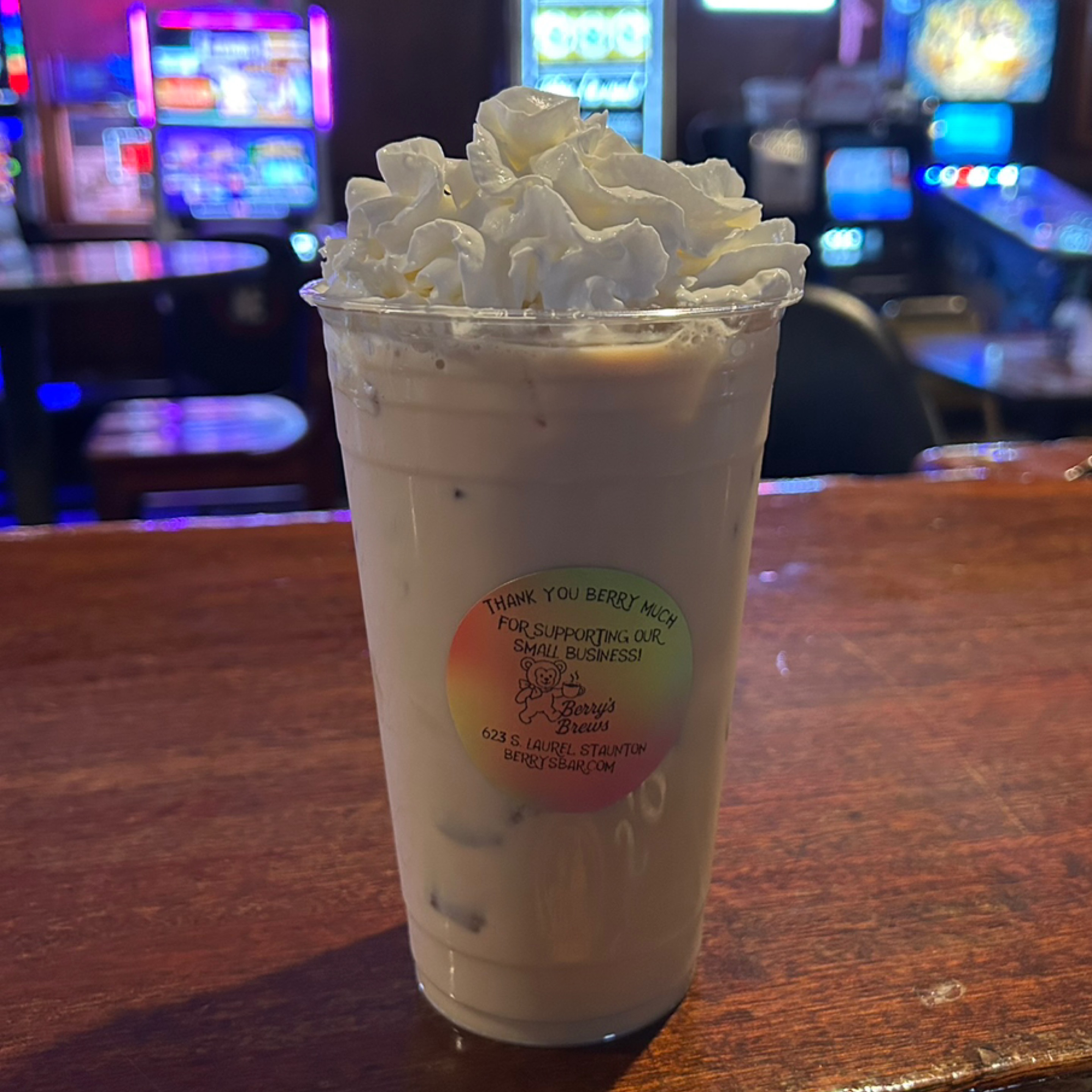 Peanut Butter Banana Frappe