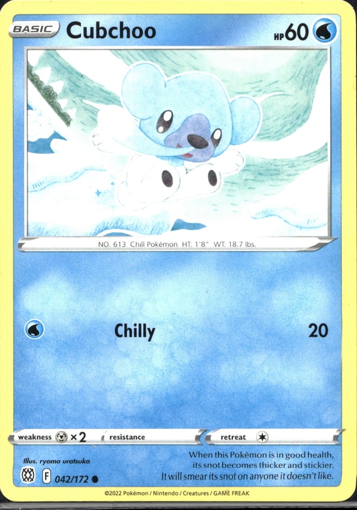 Cubchoo - SWSH9 42/172