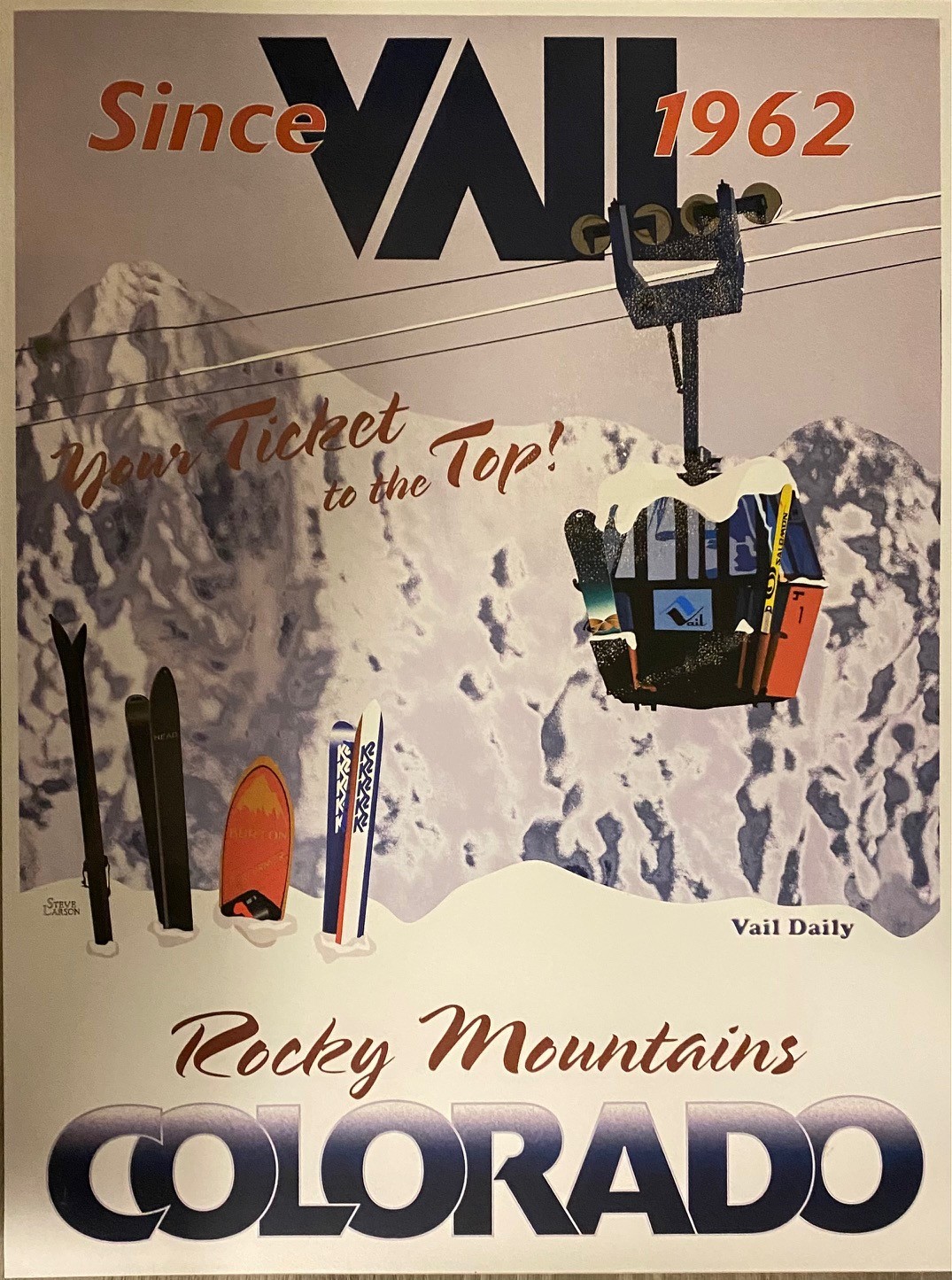 Ticket to the Top Poster