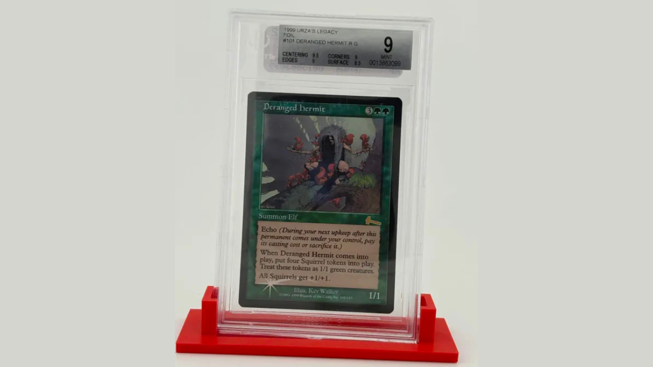 Deranged Hermit Urza's Legacy Foil Beckett 9