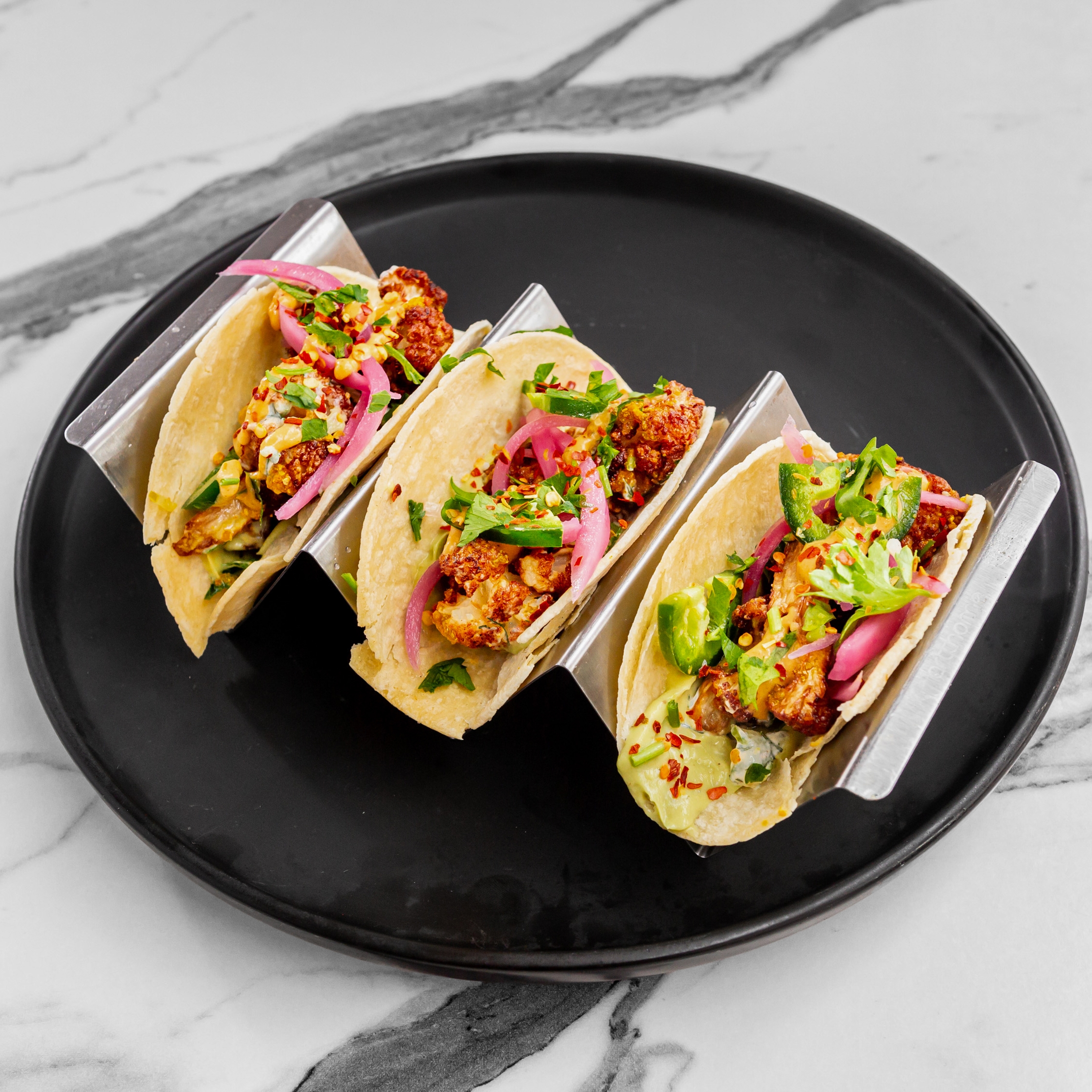 Spicy Cauliflower Tacos