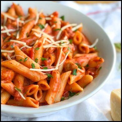 Rose Penne Pasta