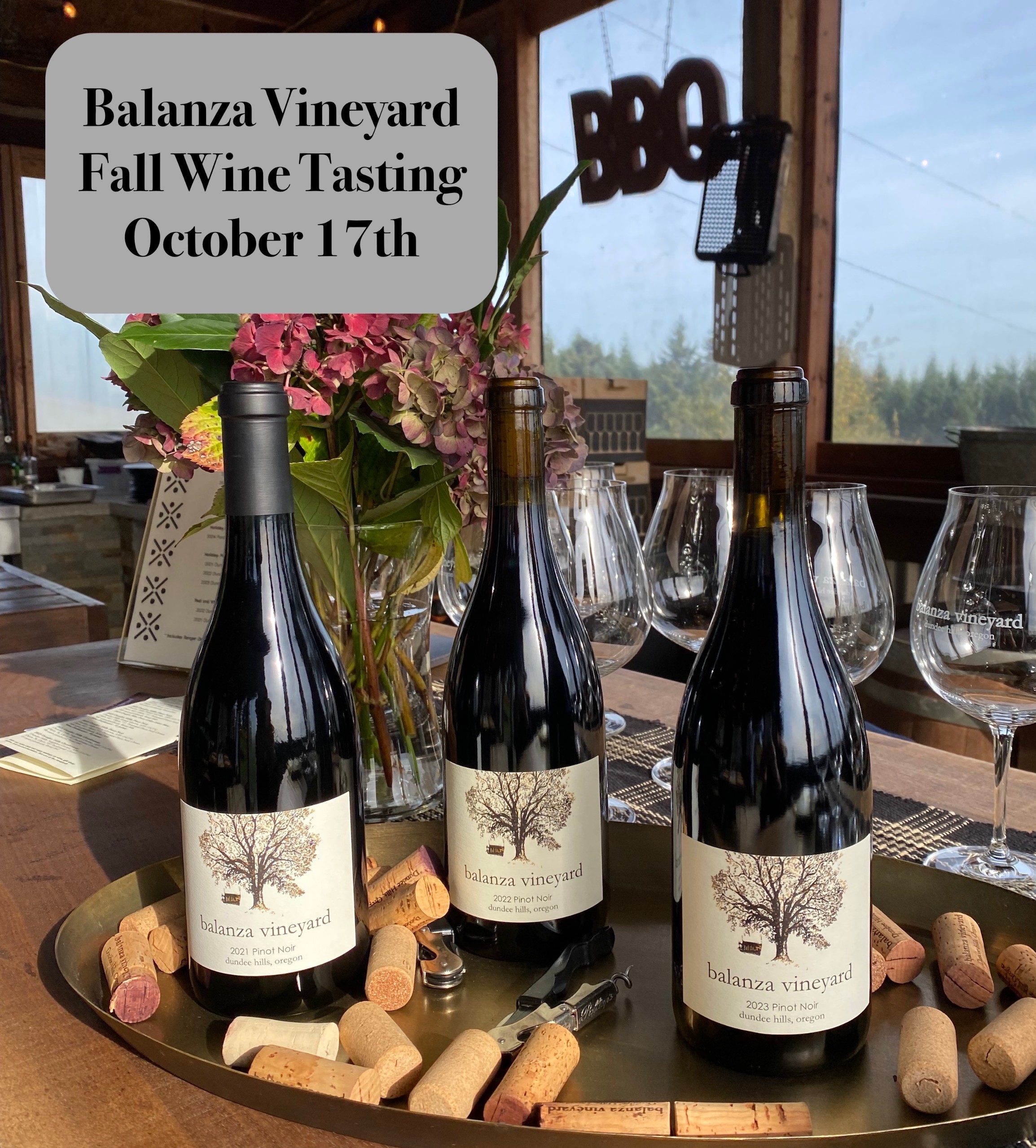 Fall Tasting October 17th