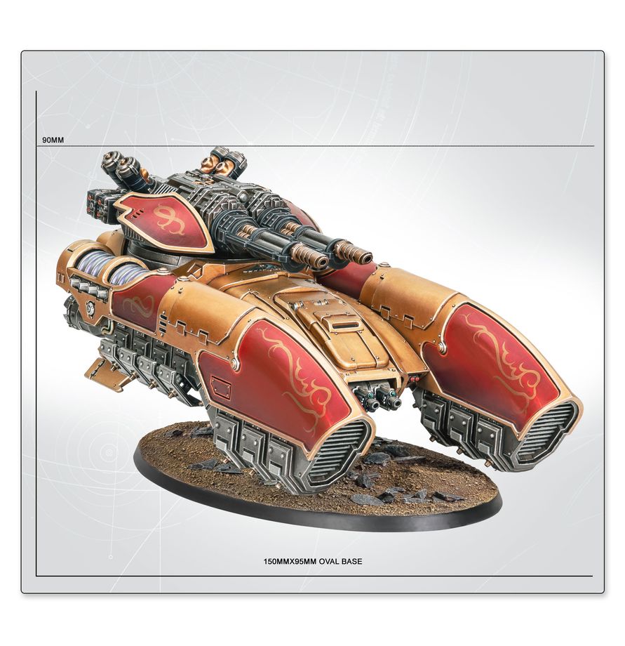 Legio Custodes: Caladius Annihilator Grav-Tank thumbnail 3