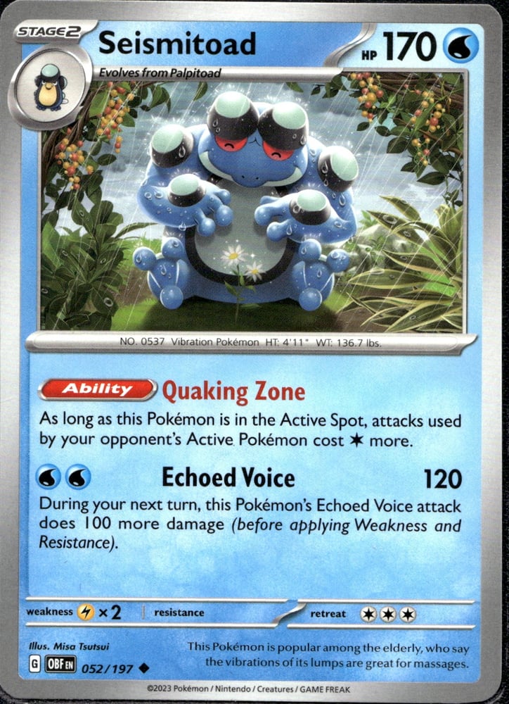 Seismitoad - SV03 52/197