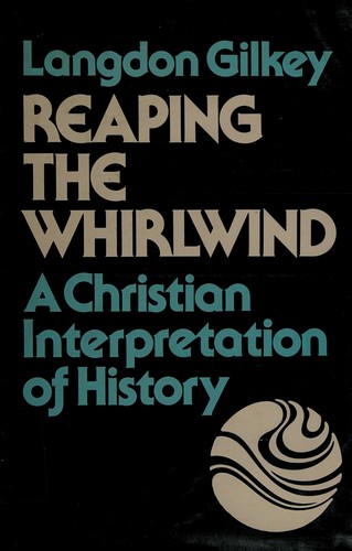 Cover of Reaping the Whirlwind: A Christian Interpretation of History