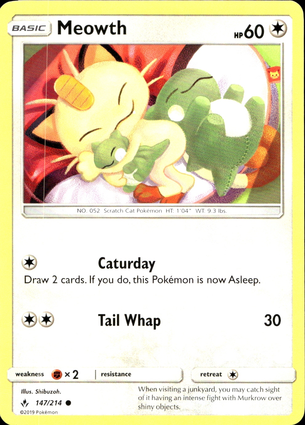 Meowth - SM10 147