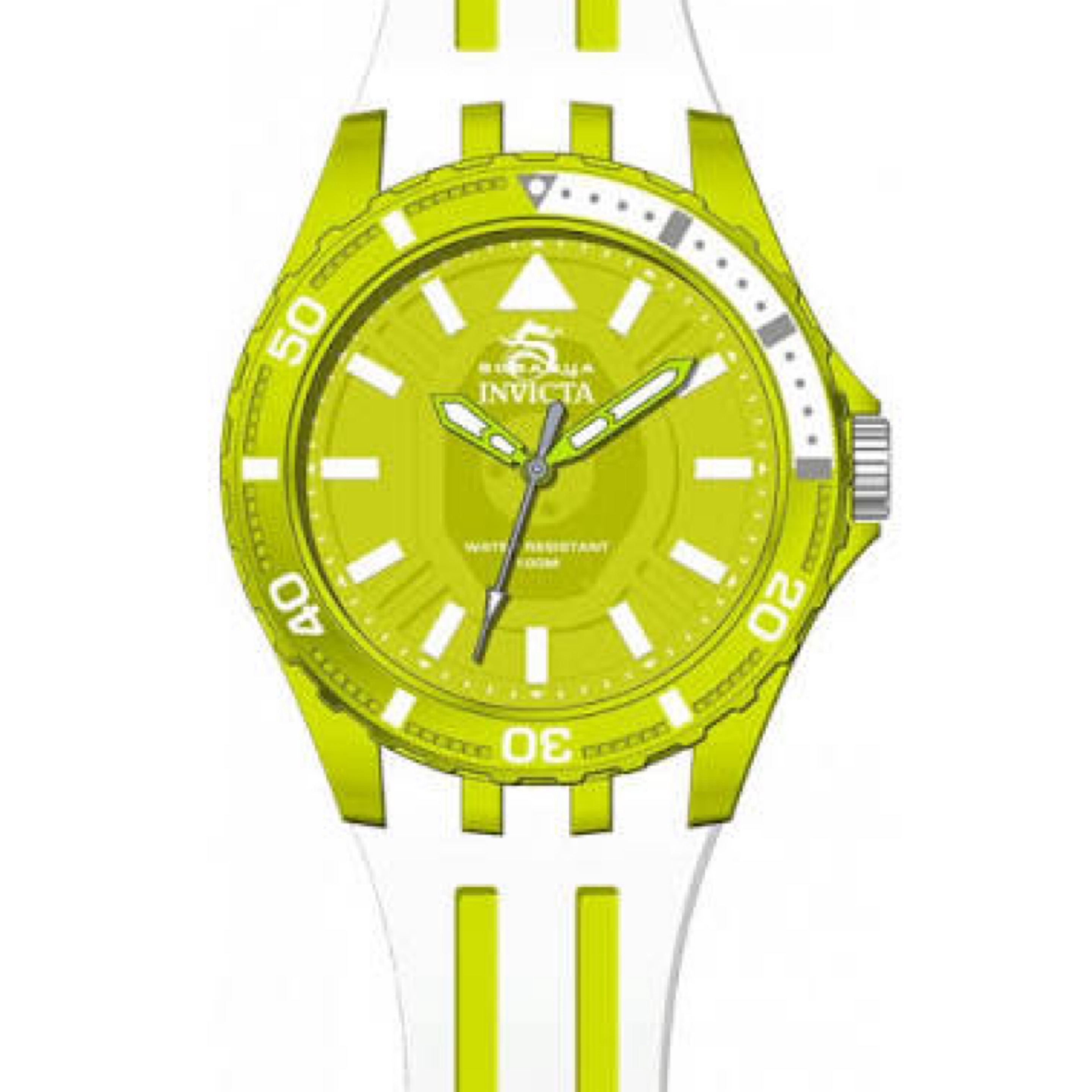 Invicta Subaqua Quartz Yellow Dial
