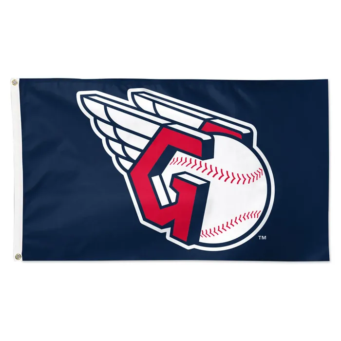 Cleveland Guardians Navy Blue Flag 3x5'