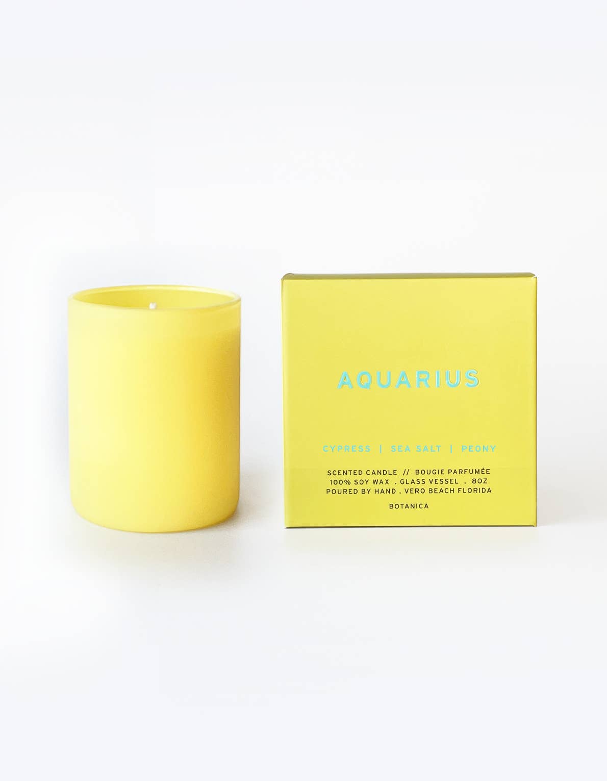 Aquarius Zodiac Candle | 8 oz. - default