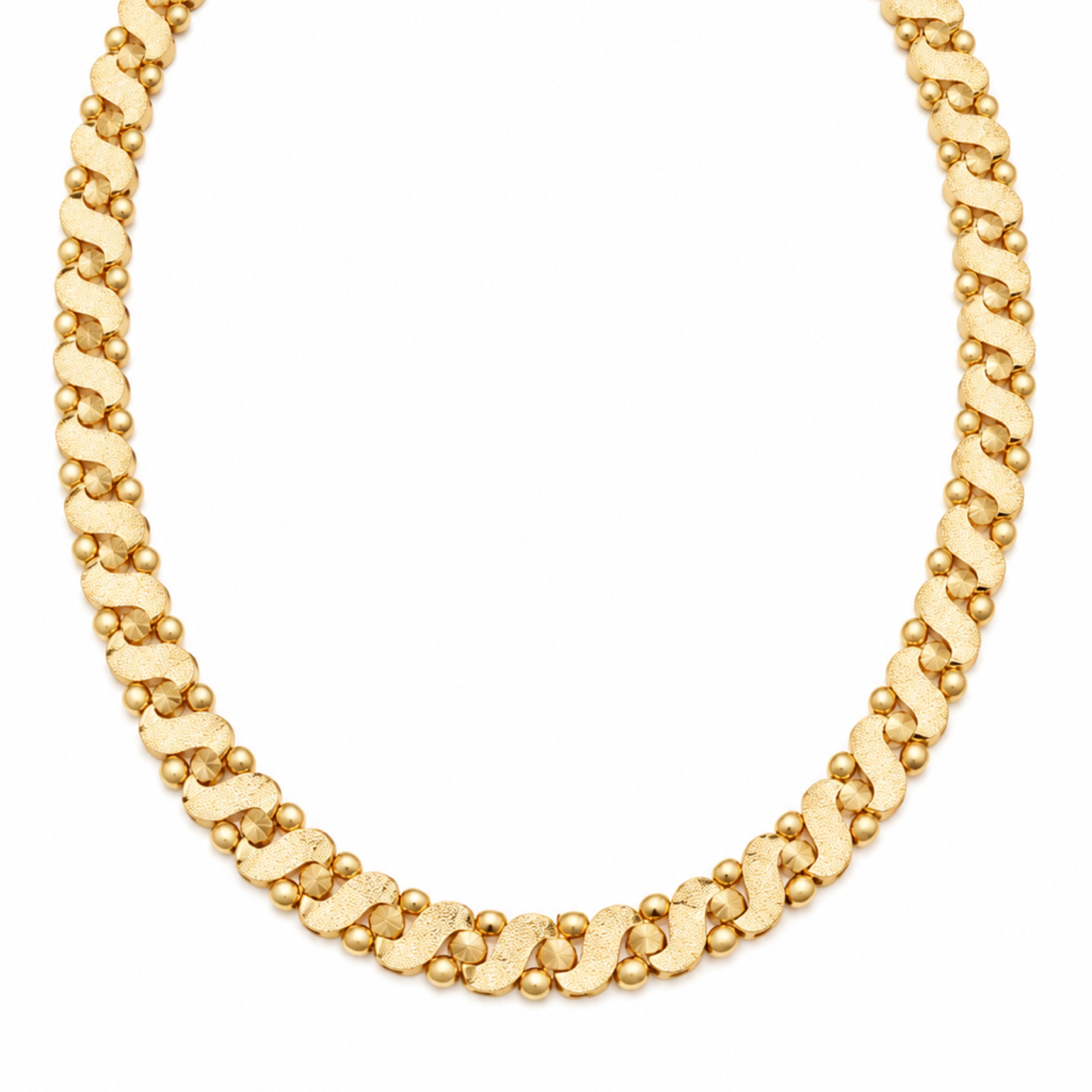 Gold S Necklace 