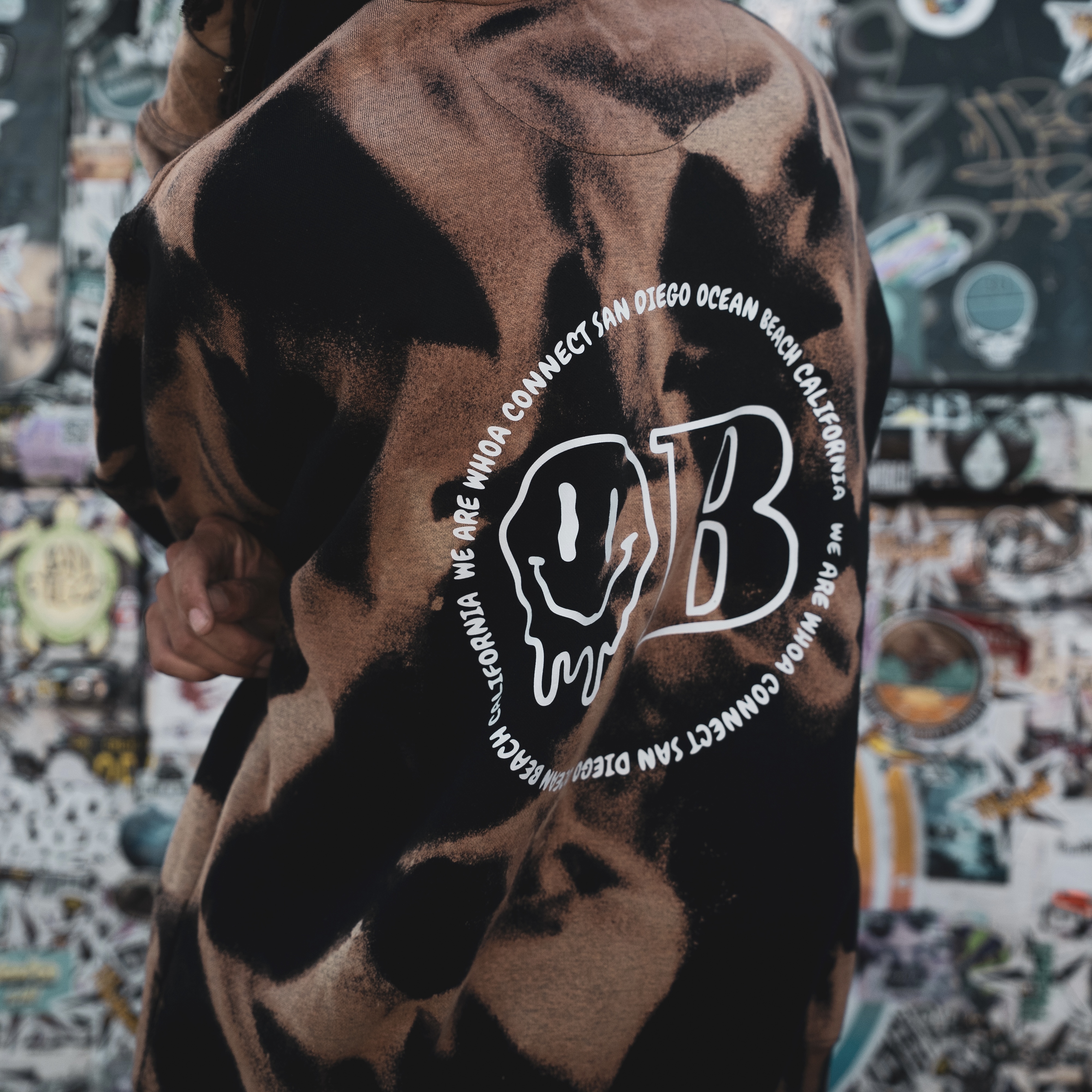 Ocean Bleach Hoodie