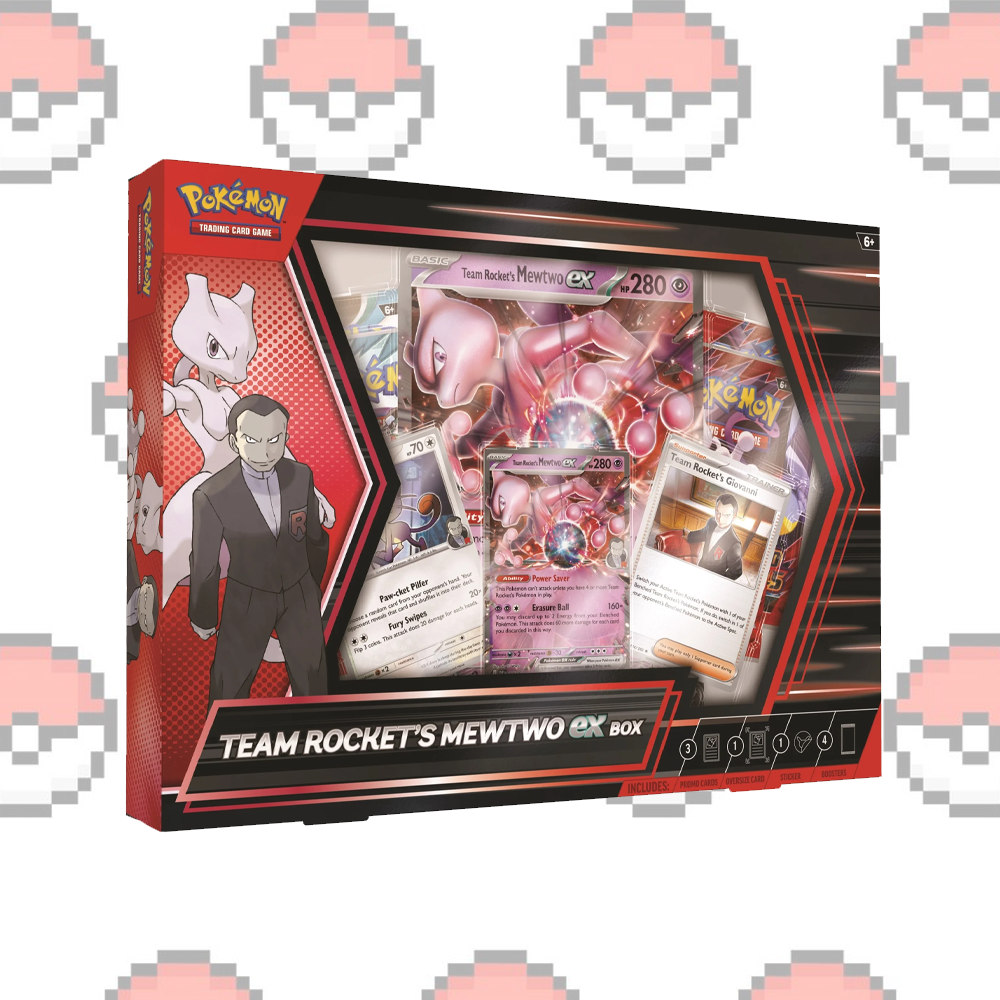 Team Rockets Mewtwo EX Box