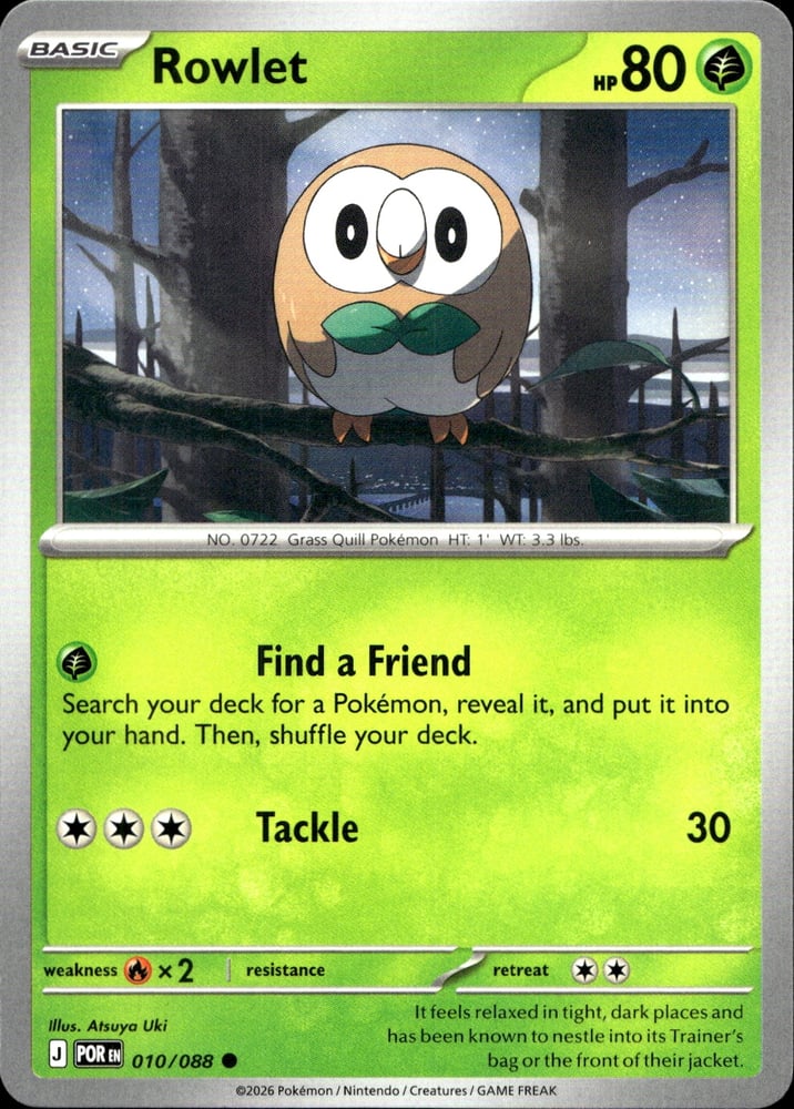 Rowlet - ME03 10/88