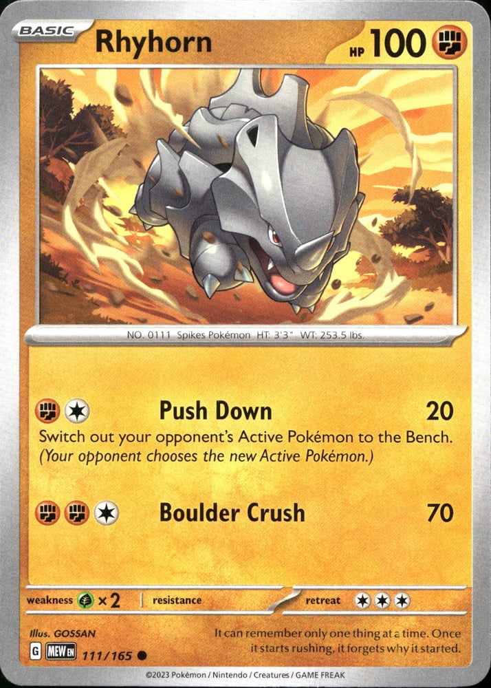 Rhyhorn - SV03.5 111/165