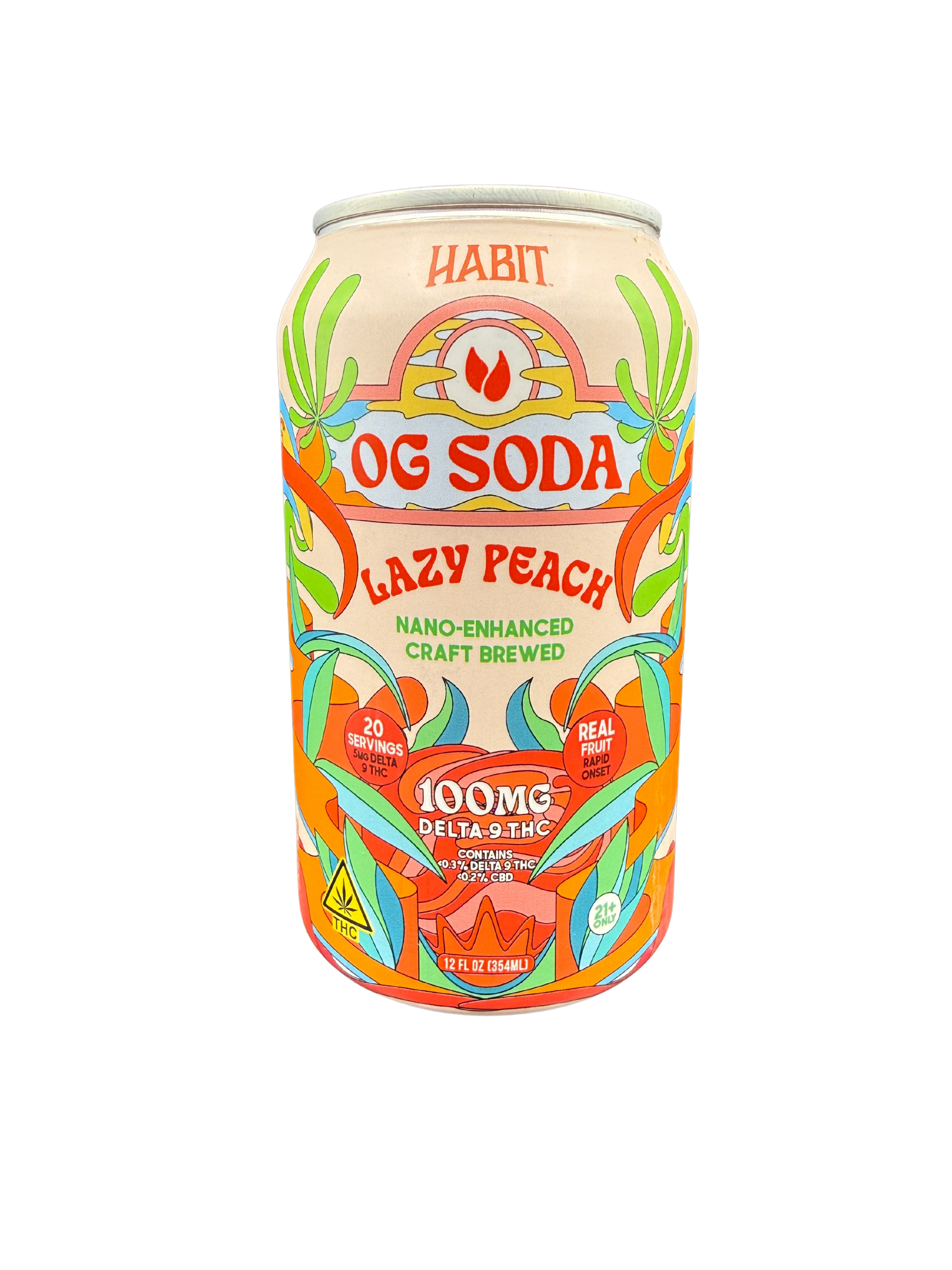 Habit Beverages - OG Soda (Strawberry) 100mg D9