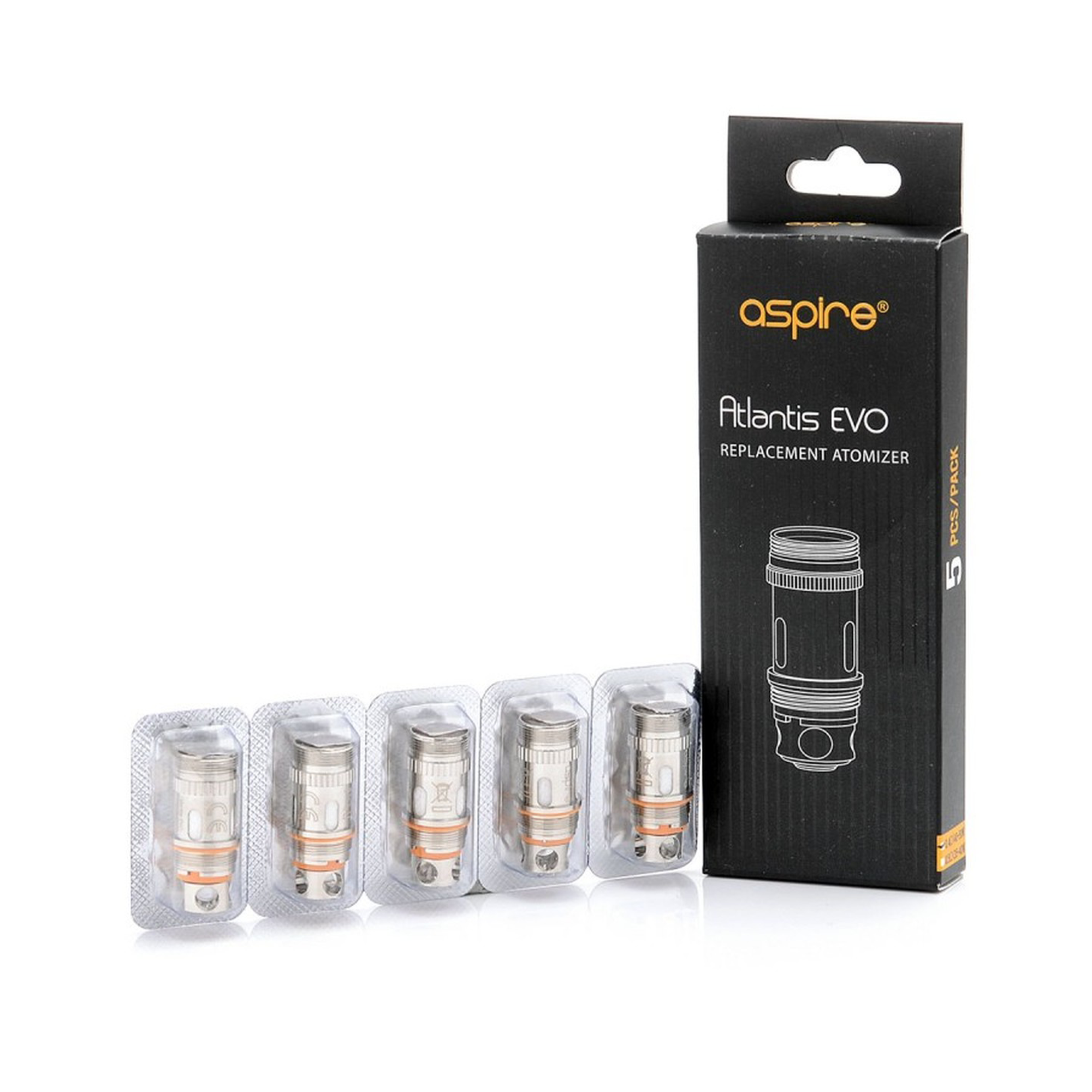 Aspire Atlantis Evo Replacement Atomizer 5pcs